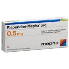 Risperidon-Mepha 0,5 mg oro, Schmelztabletten