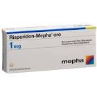 Risperidon-Mepha 1 mg oro, Schmelztabletten