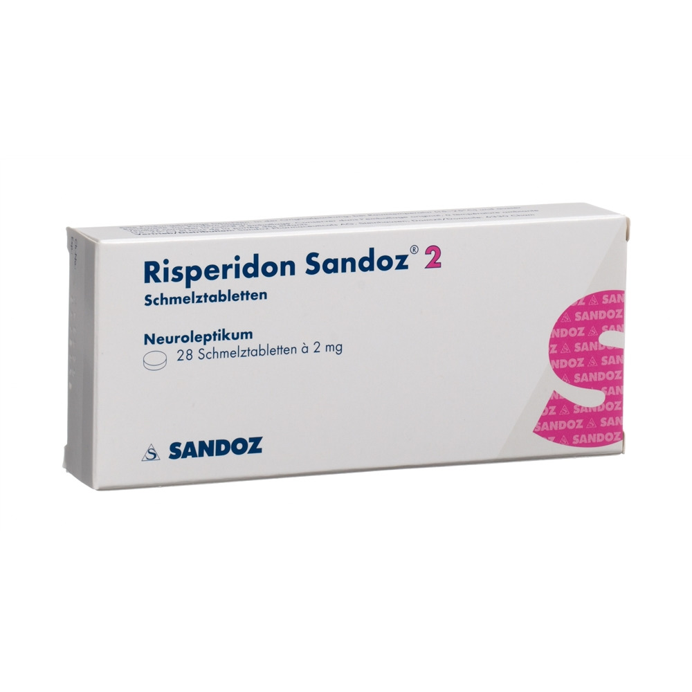 Risperidon-Mepha 2 mg oro, Schmelztabletten