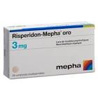 Risperidon-Mepha 3 mg oro, Schmelztabletten