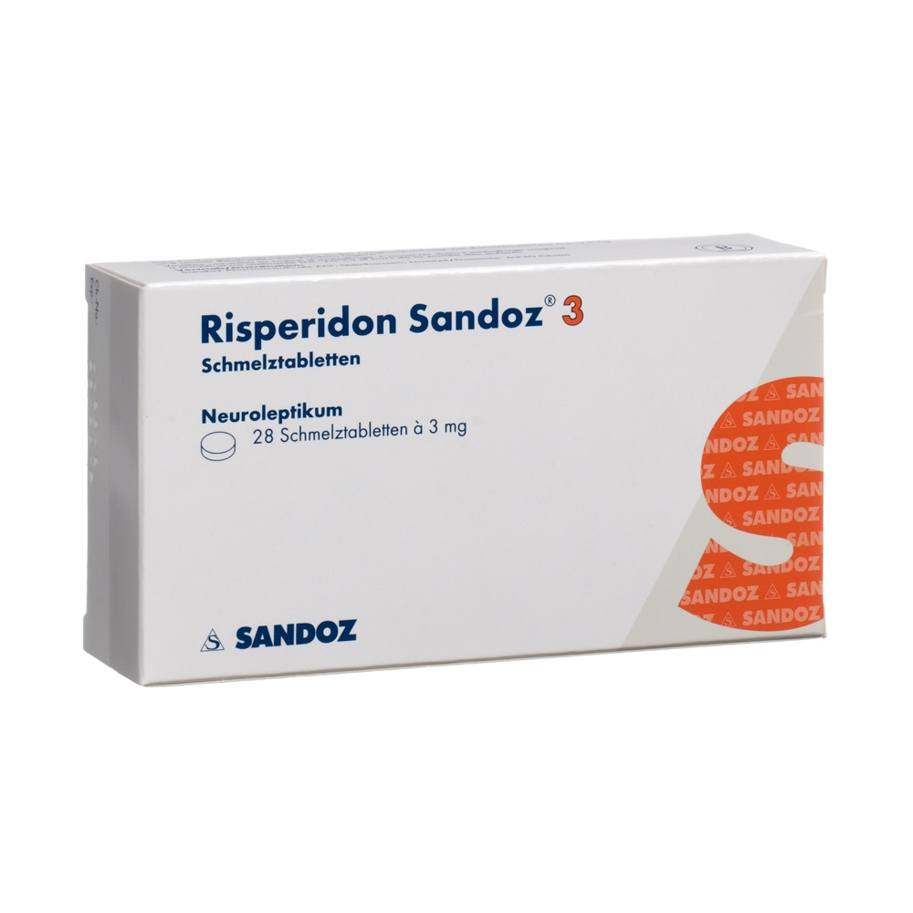 Risperidon-Mepha 3 mg oro, Schmelztabletten