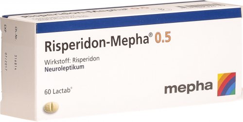 RISPERIDON Mepha Lactab 0.5 mg 20 pce