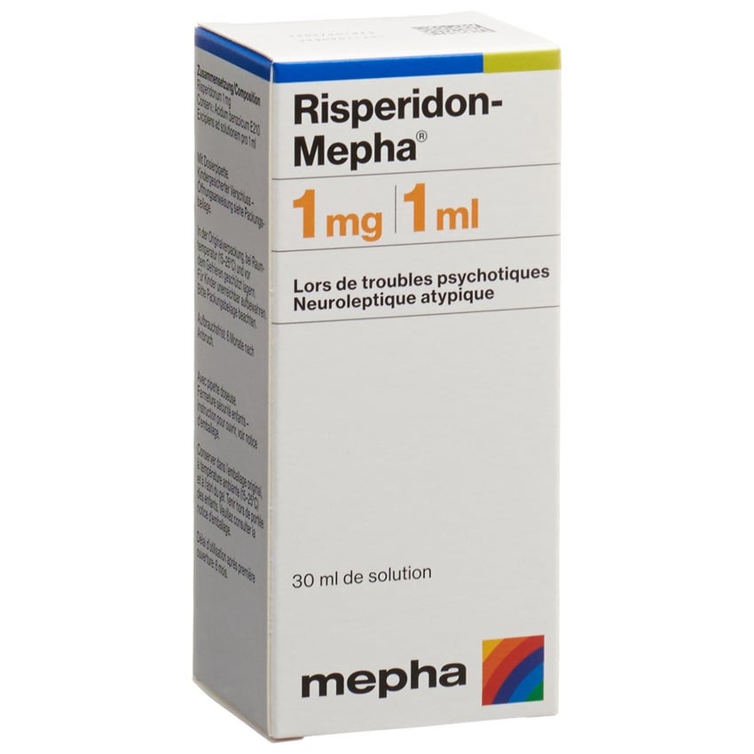 RISPERIDON Mepha Lactab 1 mg 60 pce