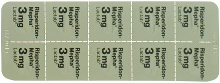 RISPERIDON Mepha Lactab 3 mg 60 pce