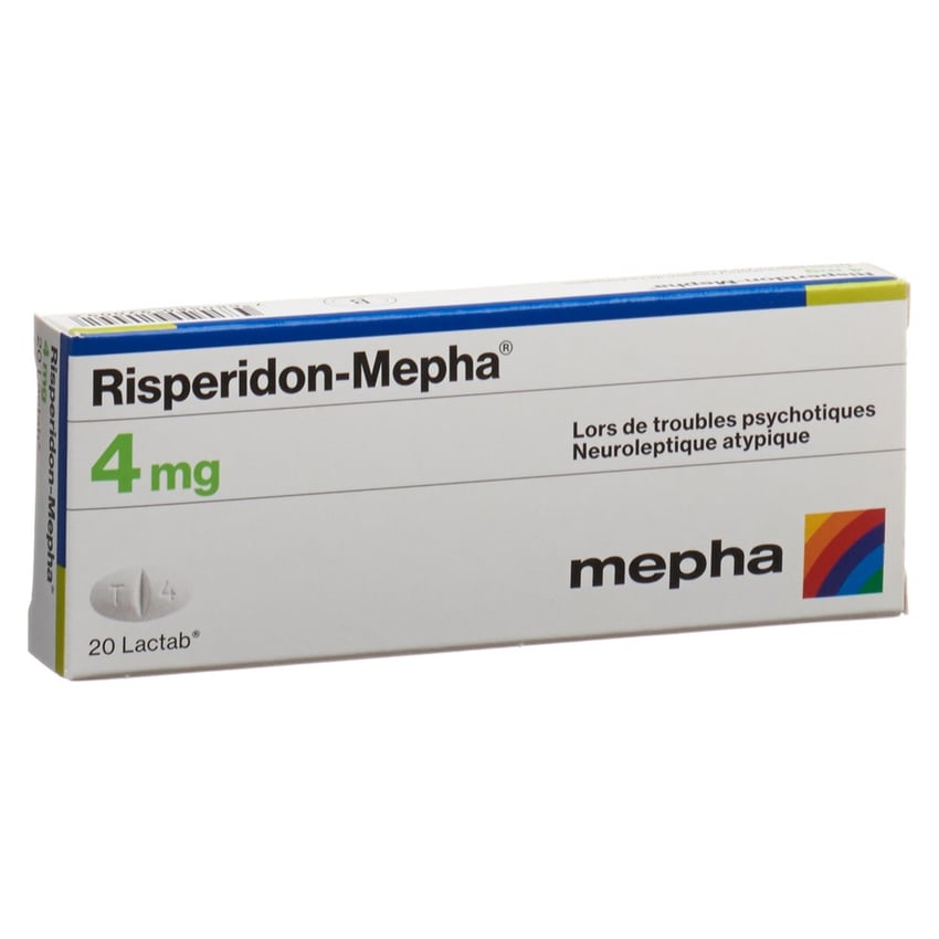 RISPERIDON Mepha Lactab 4 mg 20 pce