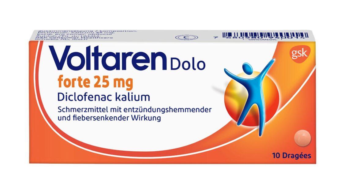 Voltaren Dolo forte 25 mg, Dragées