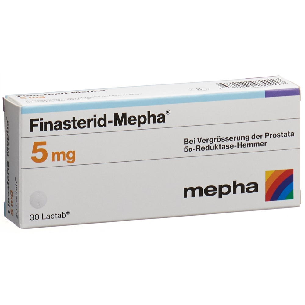 FINASTERID Mepha Lactab 5 mg 30 pce