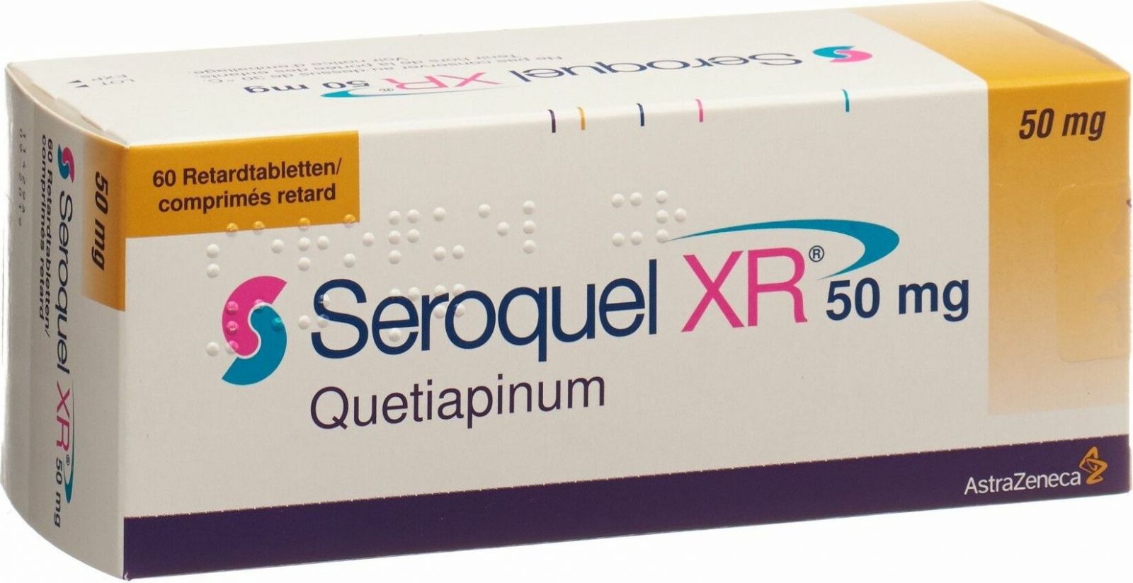 Seroquel XR 50 mg, Retardtabletten