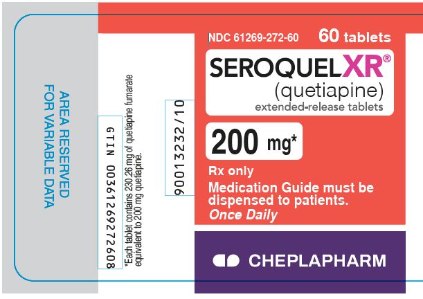 Seroquel XR 200 mg, Retardtabletten