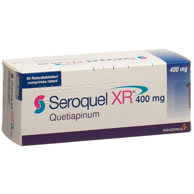 Seroquel XR 400 mg, Retardtabletten