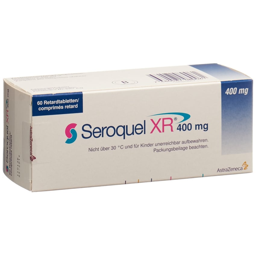 Seroquel XR 400 mg, Retardtabletten
