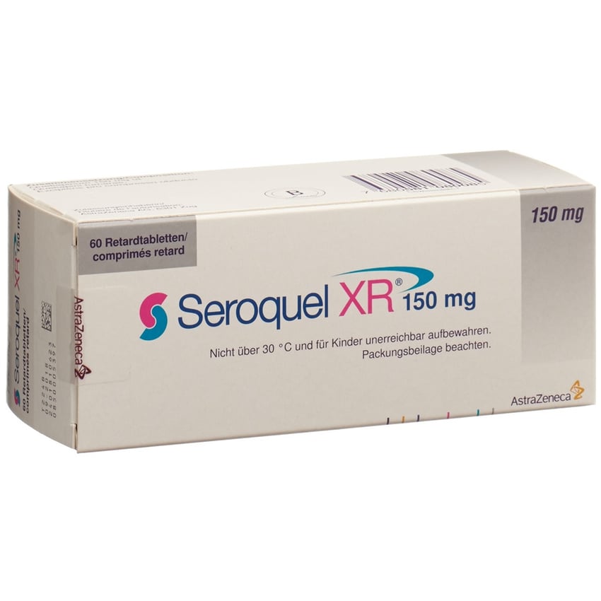 Seroquel XR 150 mg, Retardtabletten