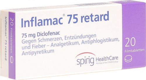 Inflamac 75 retard, Filmtabletten