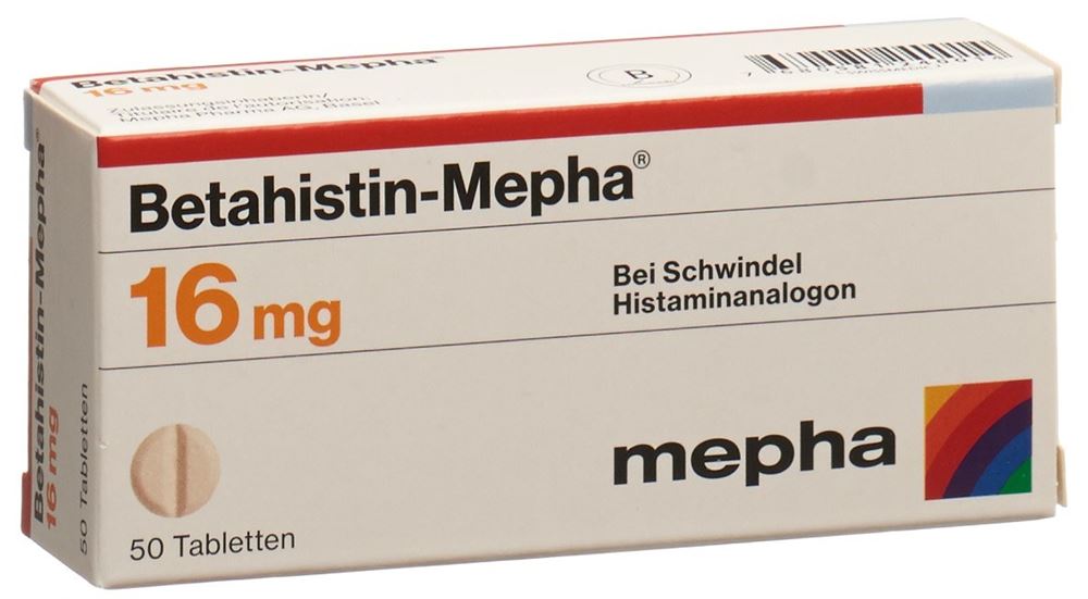 BETAHISTIN Mepha cpr 16 mg 50 pce