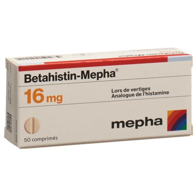 BETAHISTIN Mepha cpr 16 mg 100 pce