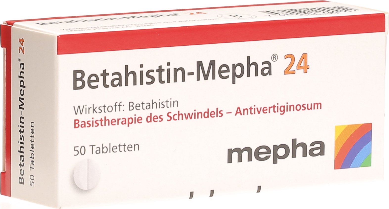 BETAHISTIN Mepha cpr 24 mg 50 pce