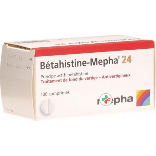 BETAHISTIN Mepha cpr 24 mg 100 pce
