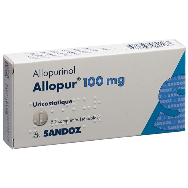 ALLOPURINOL Mepha cpr 100 mg 50 pce