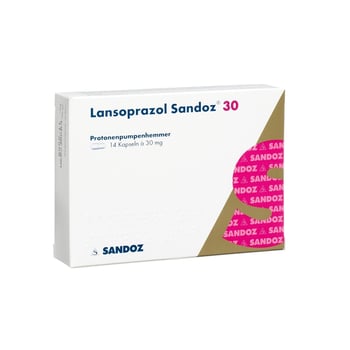 LANSOPRAZOLE Sandoz caps 30 mg 14 pce