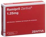 RAMIPRIL Zentiva cpr 1.25 mg 20 pce