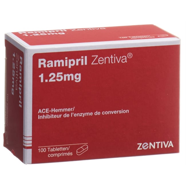 RAMIPRIL Zentiva cpr 1.25 mg 20 pce