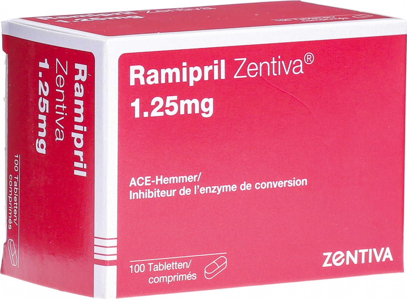 RAMIPRIL Zentiva cpr 1.25 mg 100 pce