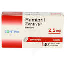 RAMIPRIL Zentiva cpr 2.5 mg 20 pce