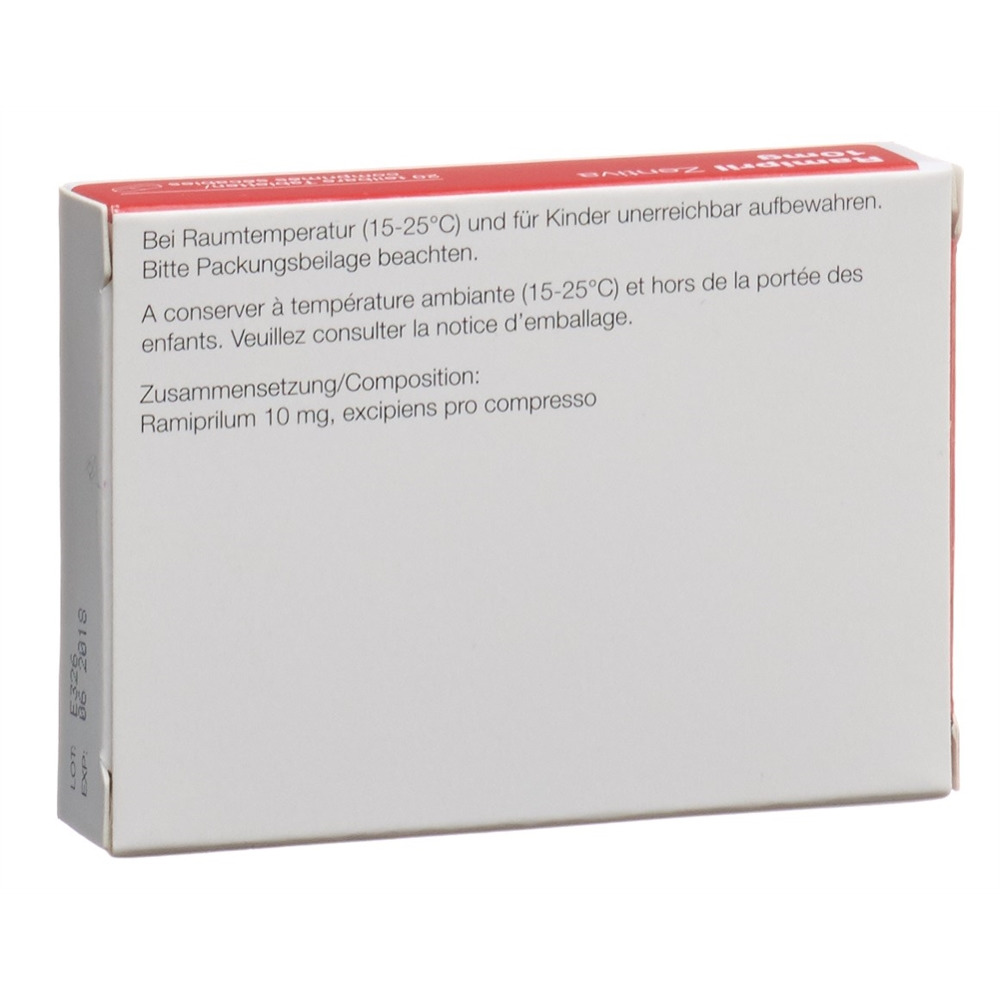 RAMIPRIL Zentiva cpr 10 mg 20 pce