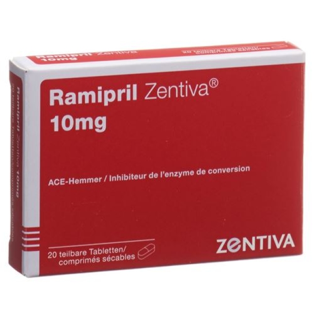 Ramipril Zentiva 10, Tabletten