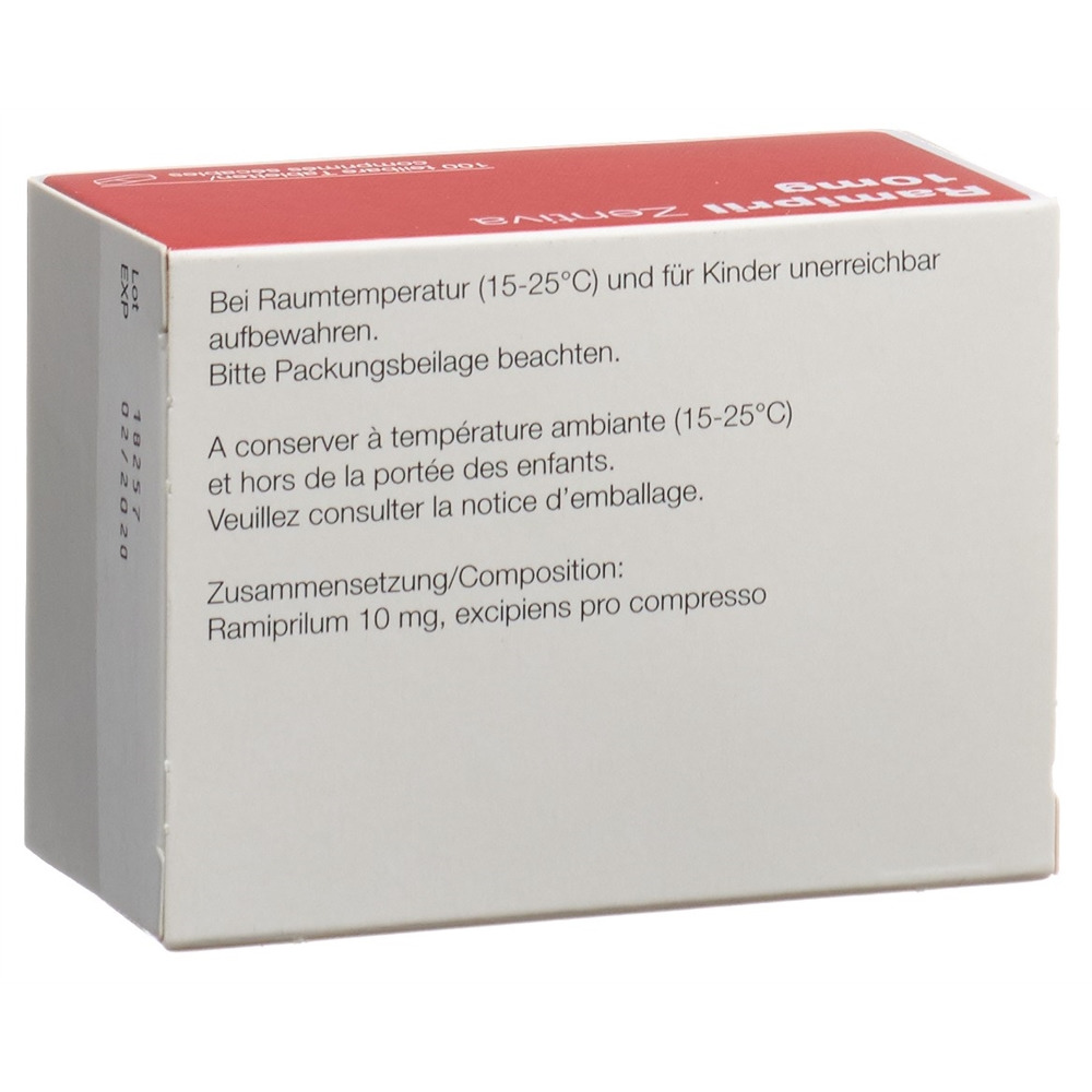 RAMIPRIL Zentiva cpr 10 mg 100 pce