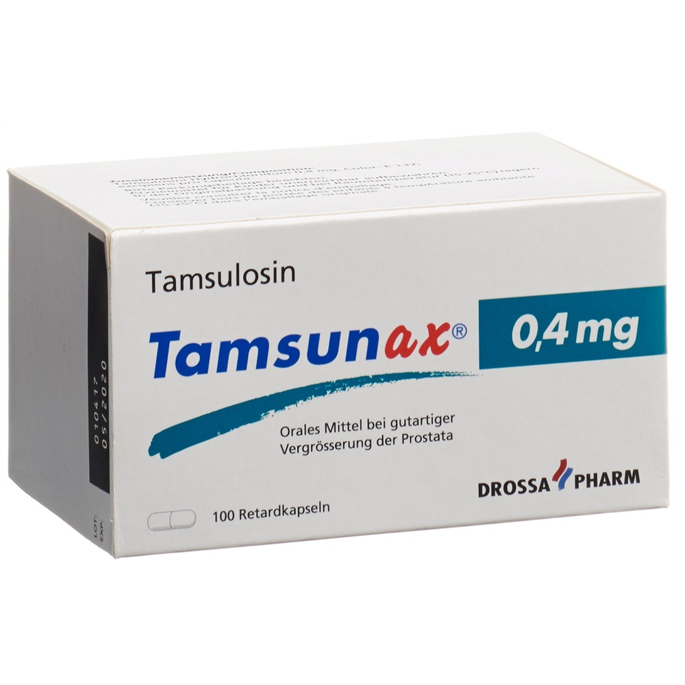 TAMSUNAX caps ret 0.4 mg 100 pce