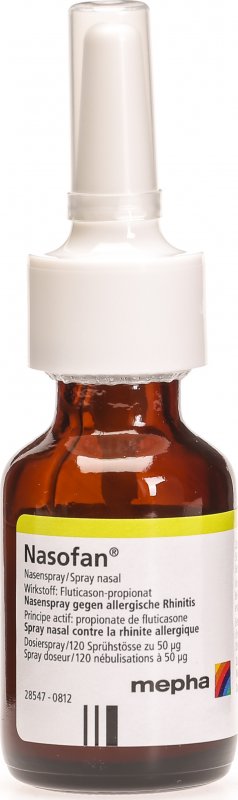 NASOFAN spray nasal 50 mcg 120 dos