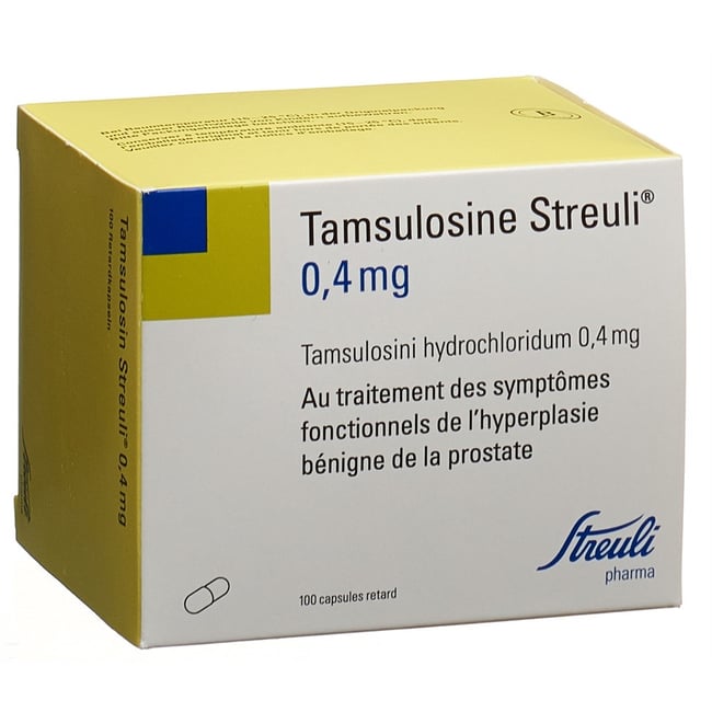 Tamsulosin Streuli 0,4 mg, Retardkapseln