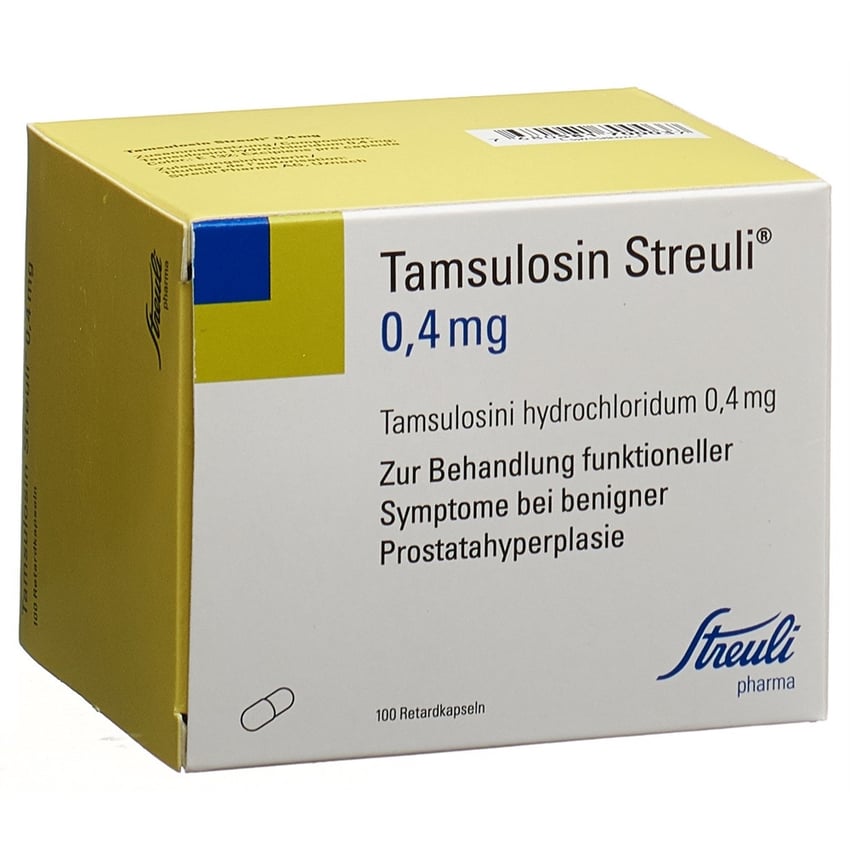 Tamsulosin Streuli 0,4 mg, Retardkapseln