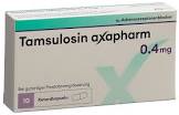 TAMSULOSINE axapharm caps ret 0.4 mg 10 pce