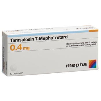 TAMSULOSINE axapharm caps ret 0.4 mg 10 pce