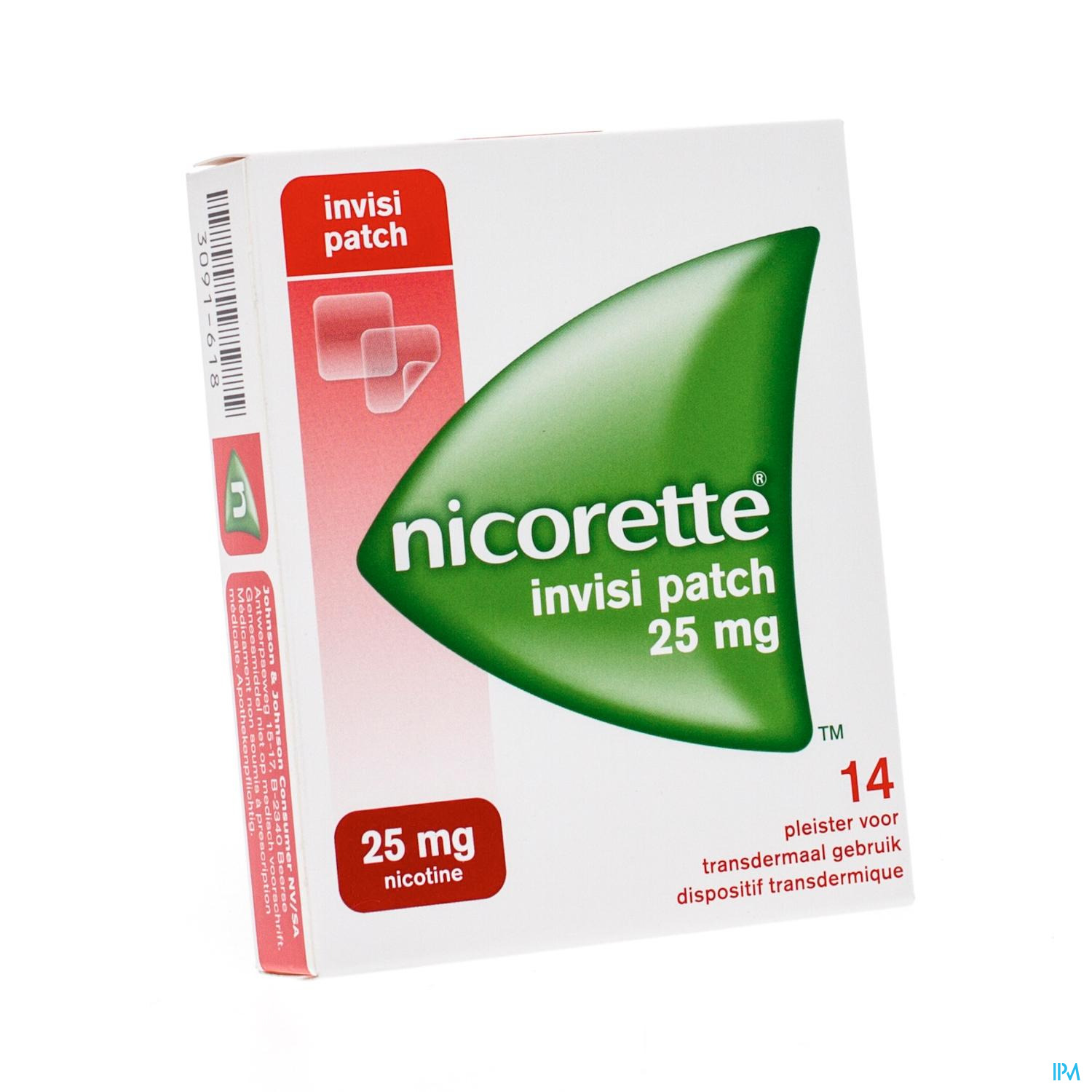 Nicorette Invisi 25 mg/ 16 h, transdermales Pflaster