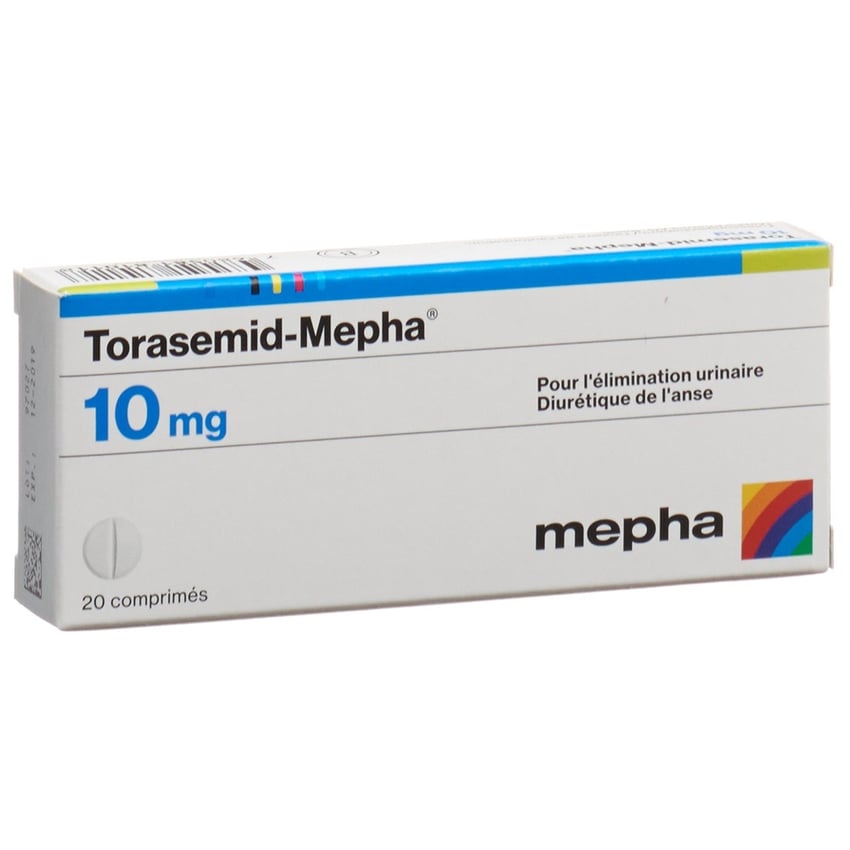 TORASEMID Mepha cpr 10 mg 20 pce