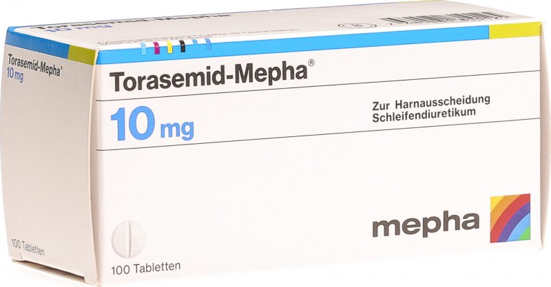 TORASEMID Mepha cpr 10 mg 100 pce