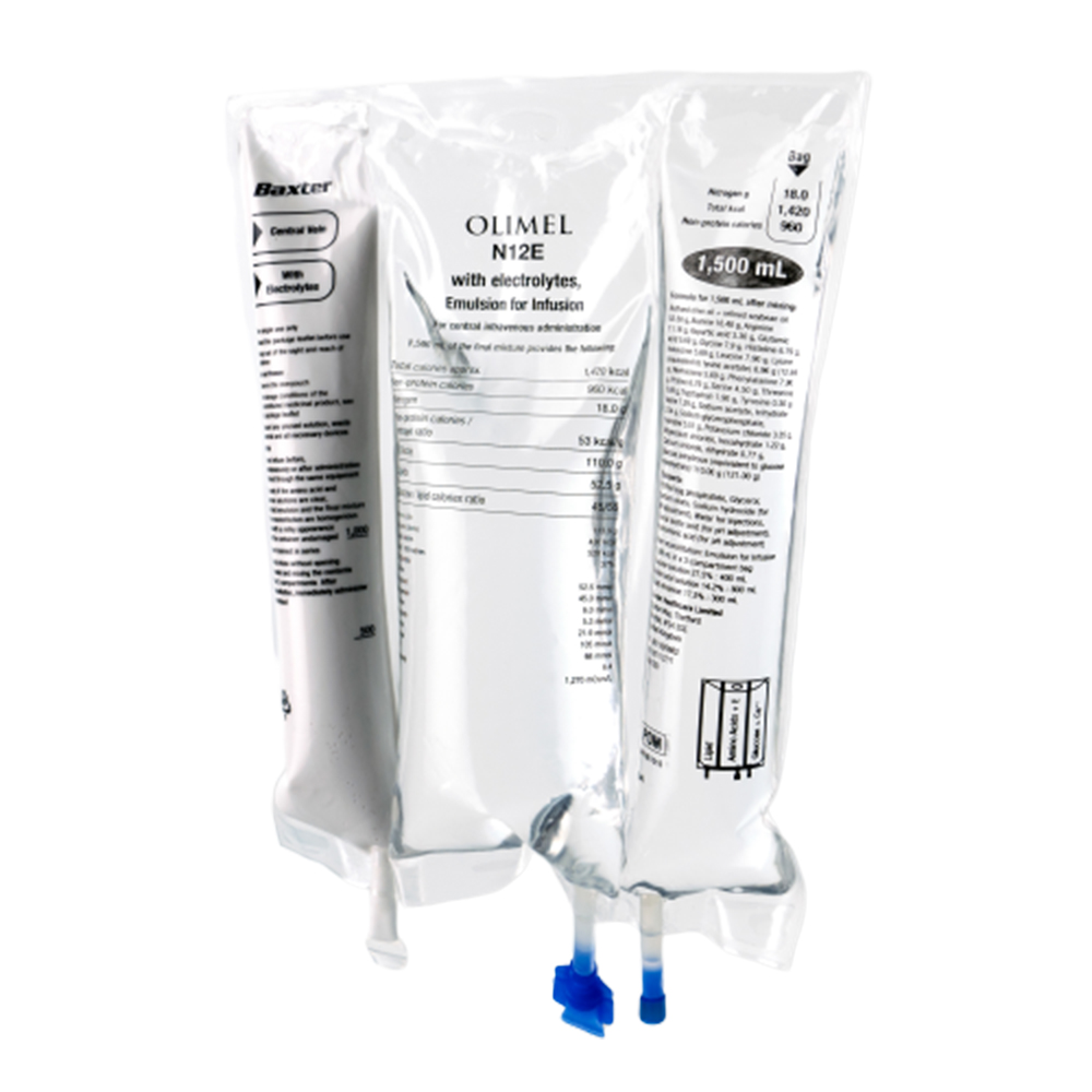 OLIMEL 5,7 % mit Elektrolyte, Infusionsemulsion