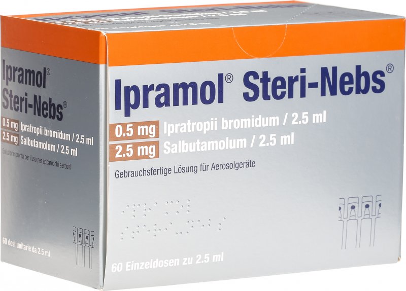 IPRAMOL Steri-Nebs sol inhal 60 amp 2.5 ml