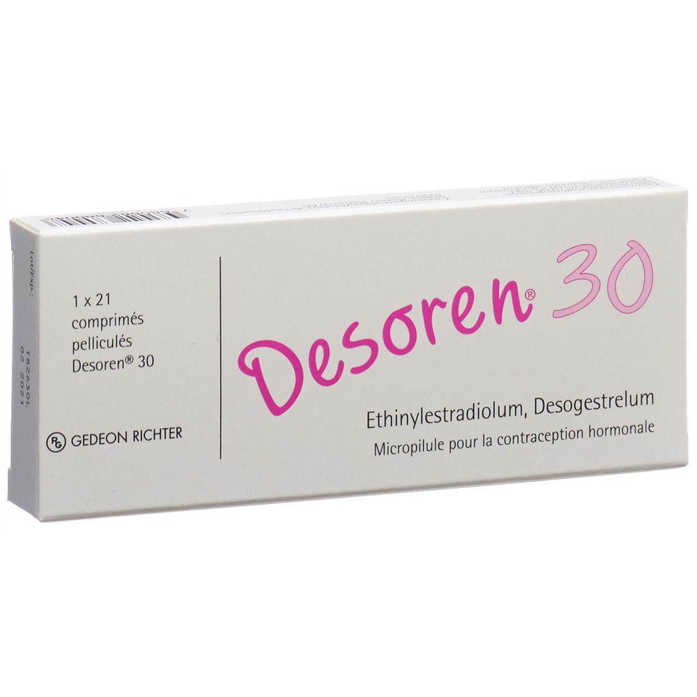 Desoren 30, Filmtabletten