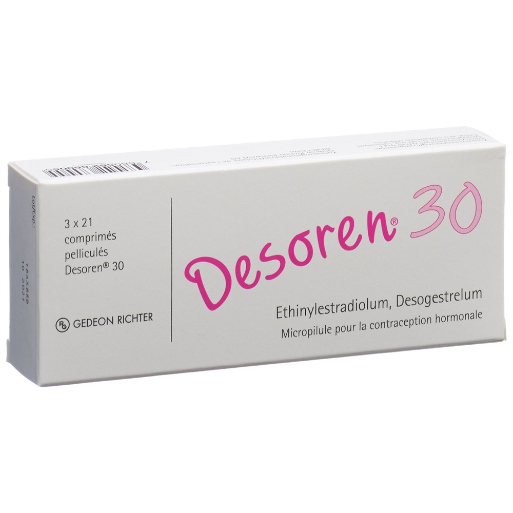 Desoren 30, Filmtabletten