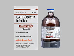 CARBOPLATIN Teva liquid 600 mg/60ml flac
