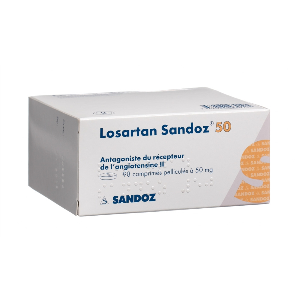 LOSARTAN Sandoz cpr pell 50 mg 98 pce