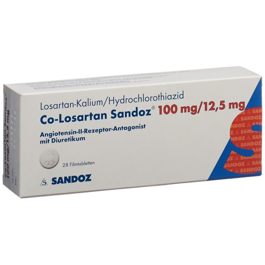 LOSARTAN Sandoz cpr pell 100 mg 28 pce
