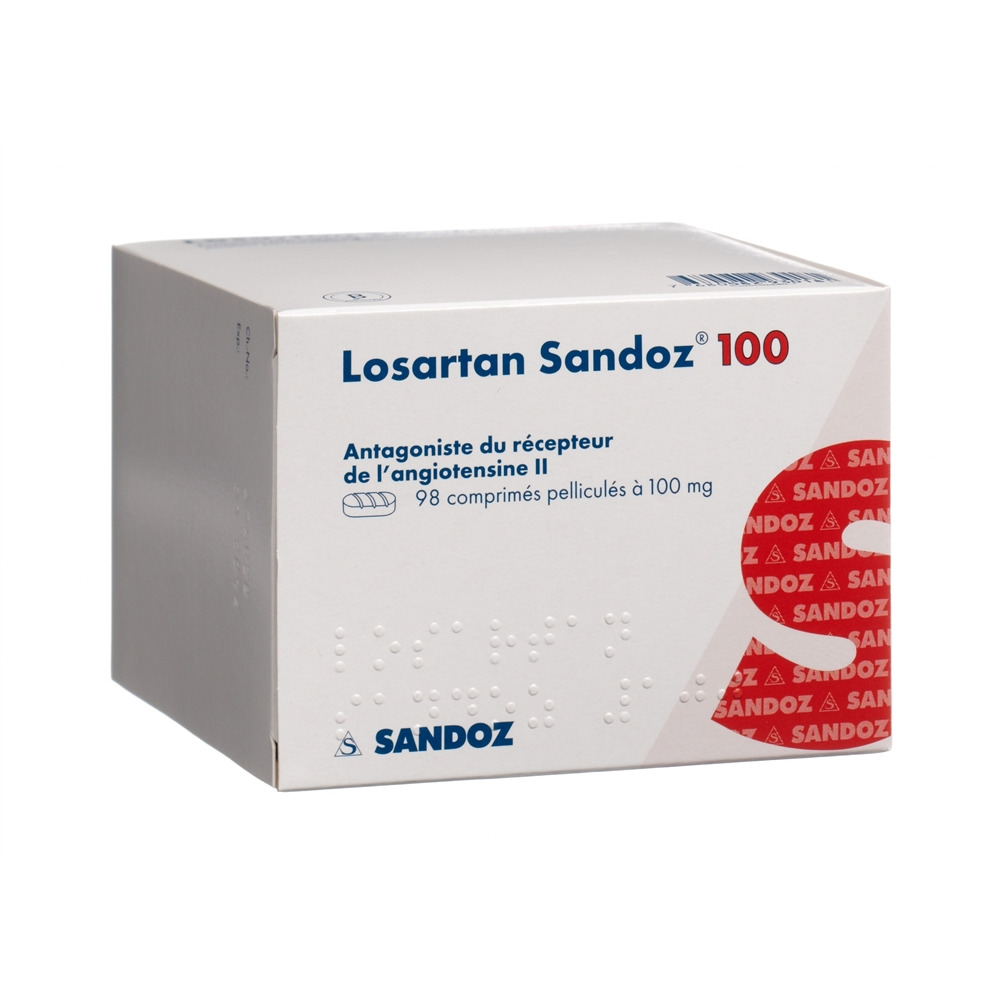 LOSARTAN Sandoz cpr pell 100 mg 98 pce