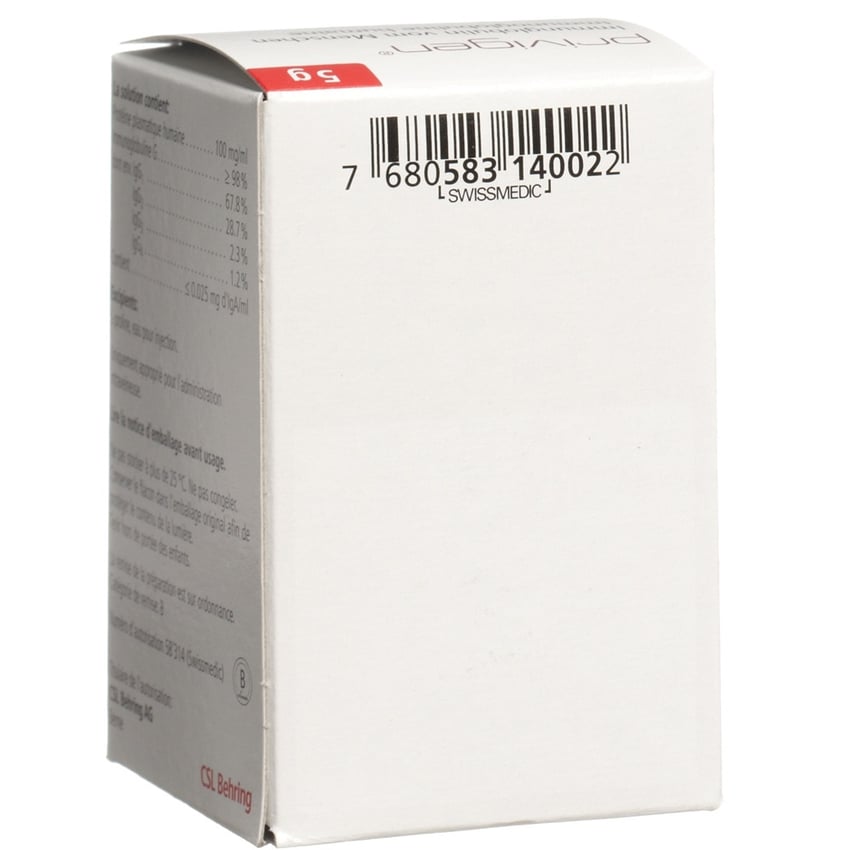 Privigen, Infusionslösung