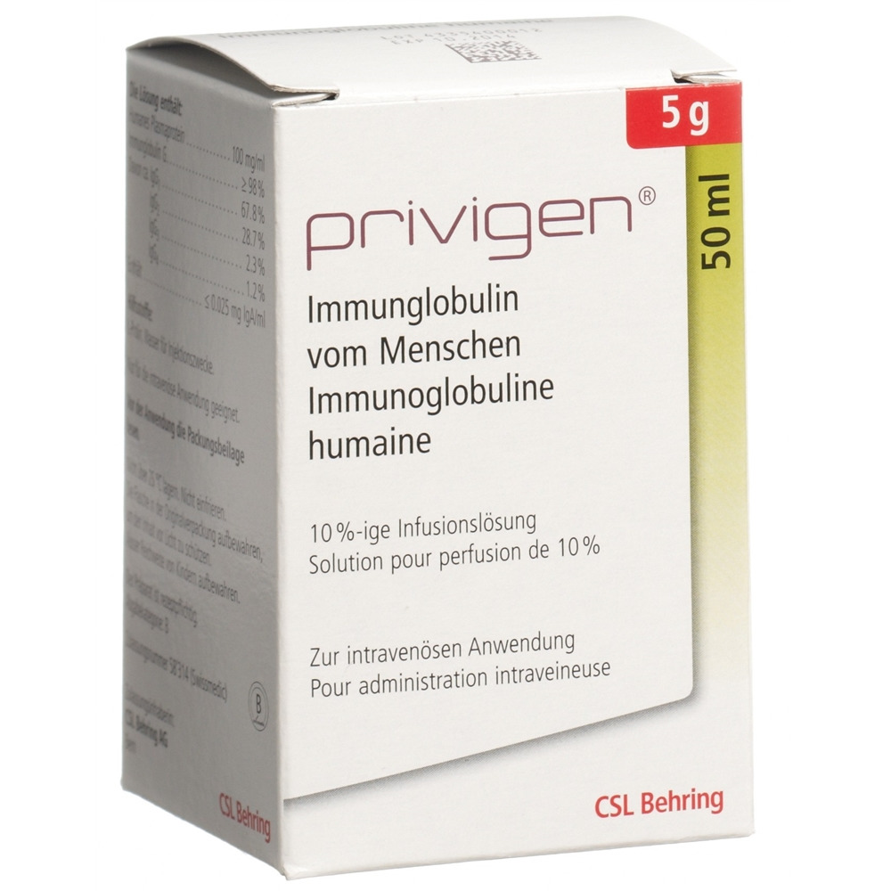 Privigen, Infusionslösung