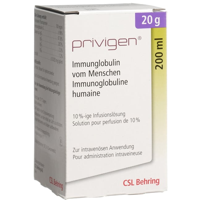 Privigen, Infusionslösung